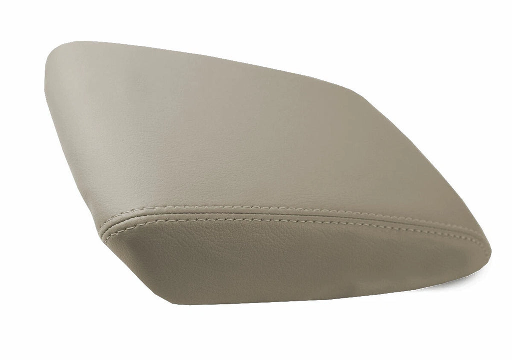 Leather Console Lid Pull Over Armrest Cover for Acura TL (2004–2008) Beige