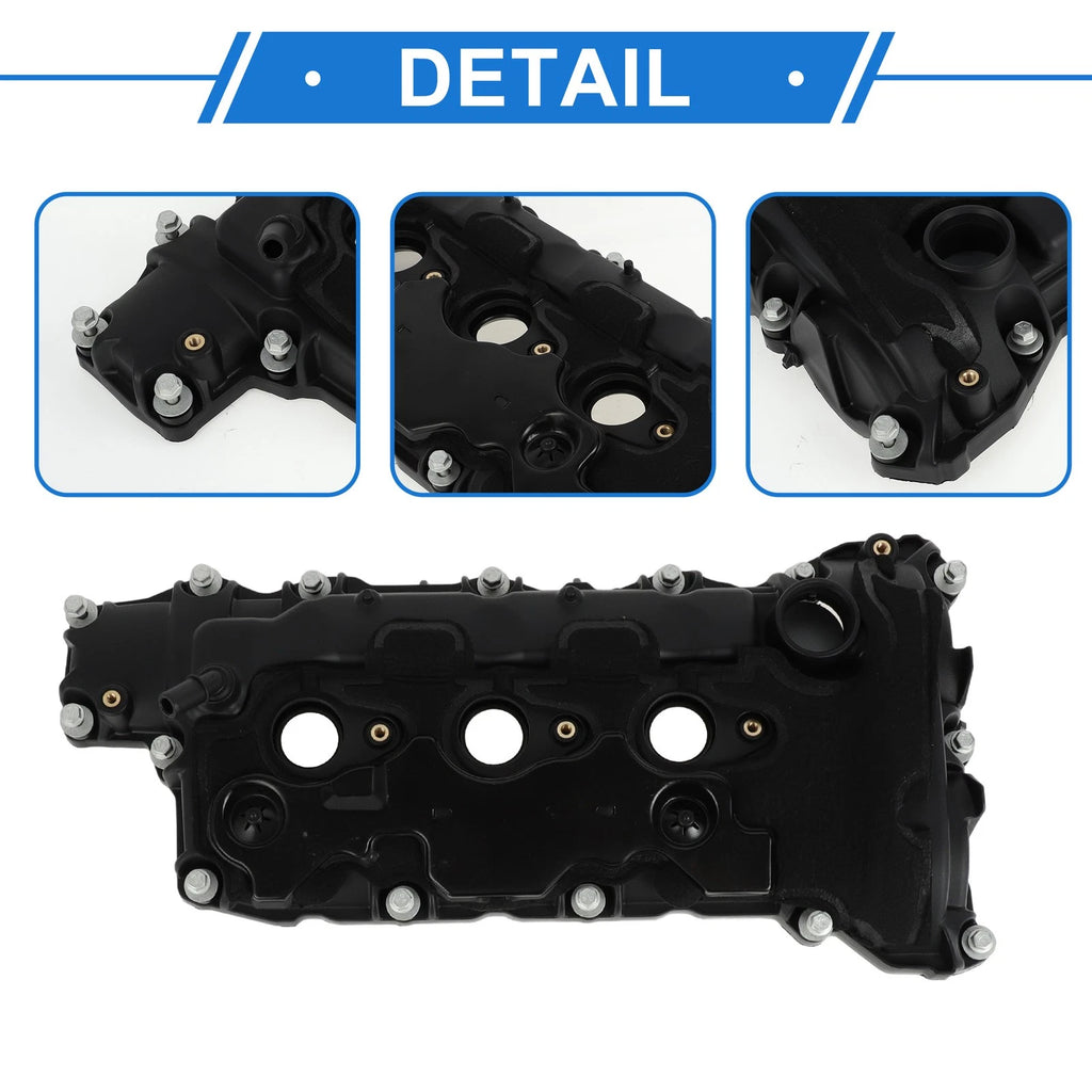 Left Engine Valve Cover w/ Gasket No. 12647772 for Chevrolet Camaro (2010–2012)