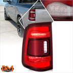 Chrome Taillight Assembly for Ram 1500 (2019–2024)
