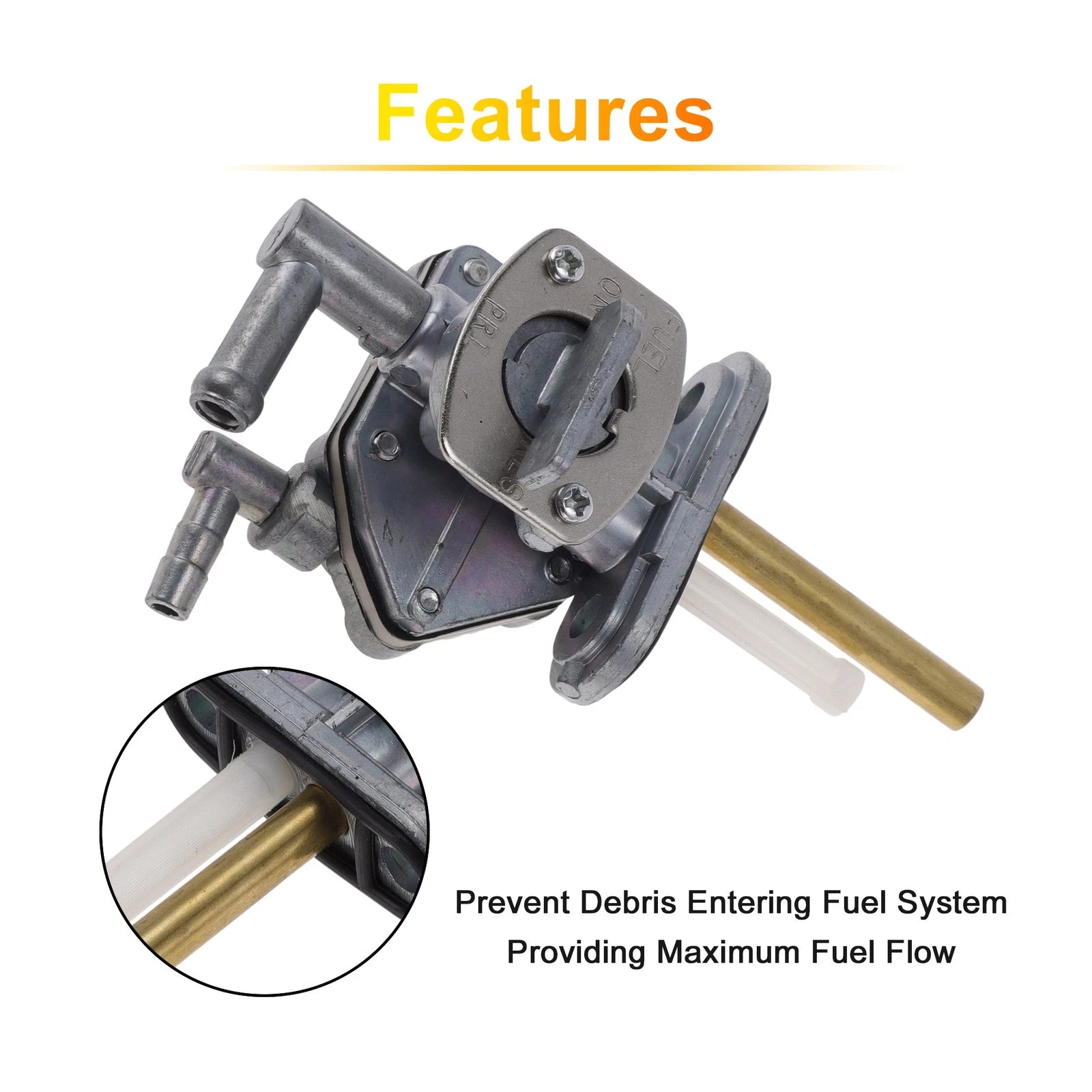Fuel Valve Petcock Gas Tank Switch for Suzuki DR650S (44300-32E00)