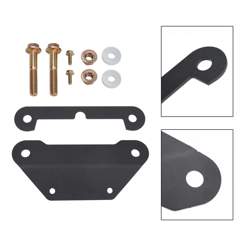 Kit of Reinforcement Front Shock Mount Braces Plate for Kawasaki KRX 1000 (2020–2024)