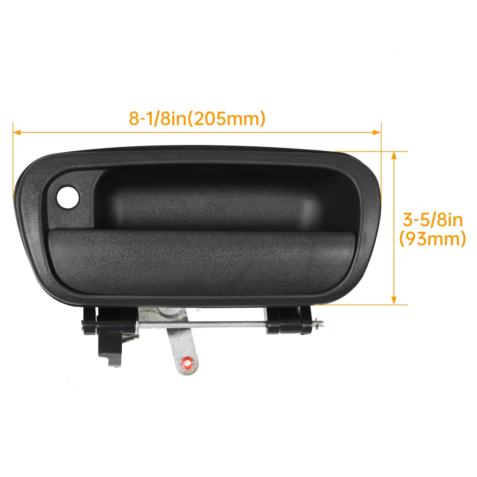 Textured Black Tailgate Latch Handle for Toyota Tundra (2000-2006)