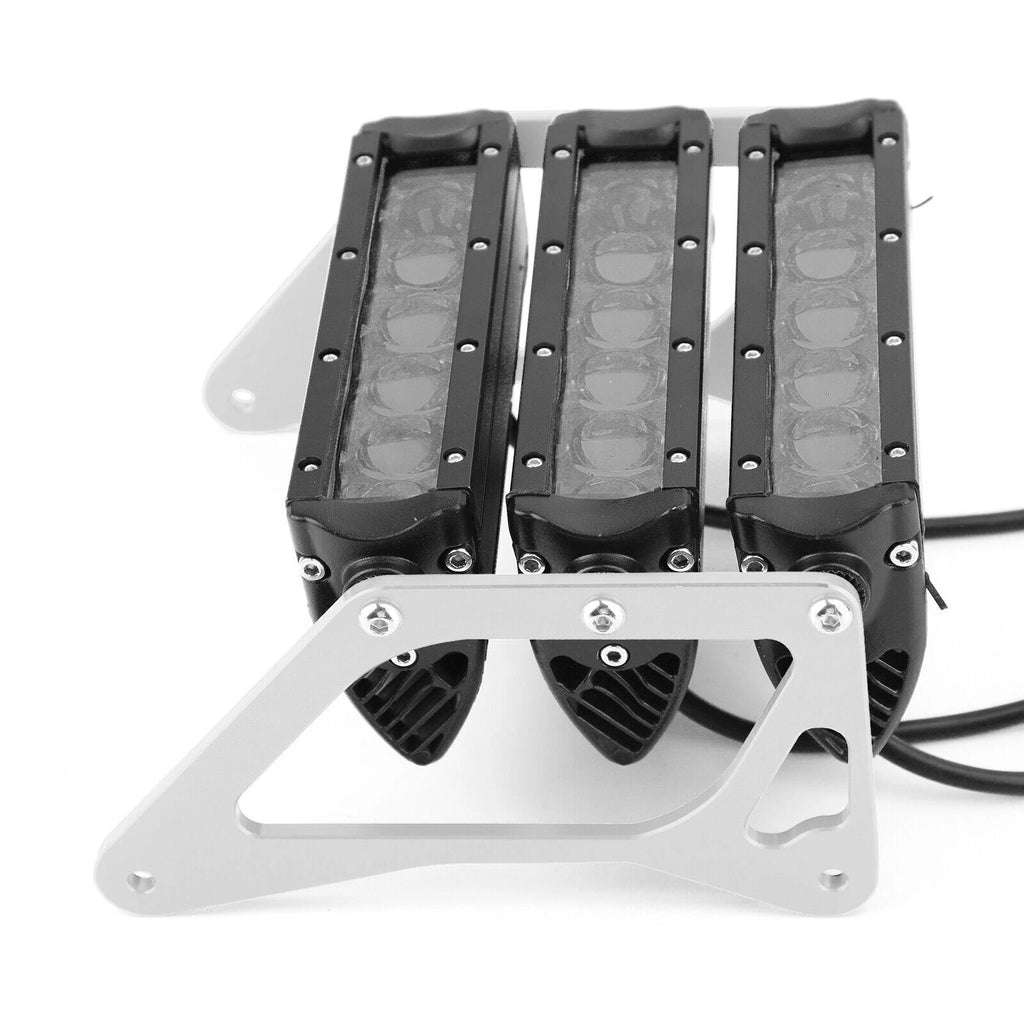3Row LED Motorcycle Headlight for Honda Grom 125 MSX SF (2013–2019) SI T9