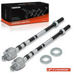 2X Front Inner Side Tie Rod End for Subaru Outback (2010–2014) Forester (2003–2008)