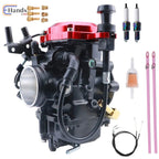 Carburetor & 43" Throttle Cable for Harley Davidson Sportster 883 1200 (1988–2006)