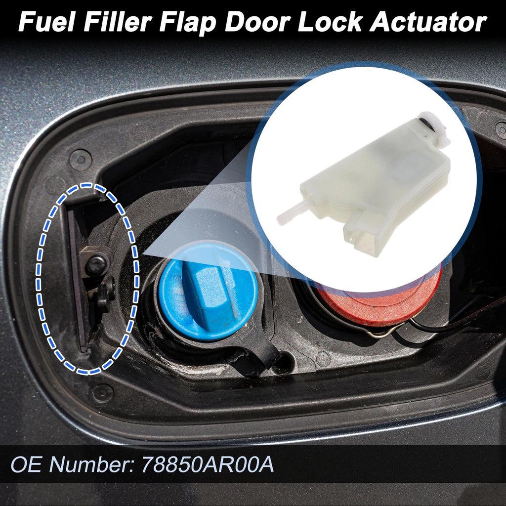Set of 1 Fuel Filler Flap Door Latch Lock Actuator Motor for Nissan Rogue (2008–2013)