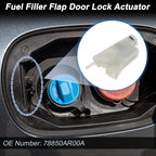 Set of 1 Fuel Filler Flap Door Latch Lock Actuator Motor for Nissan Rogue (2008–2013)