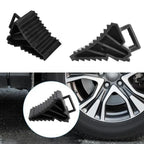 2 x Heavy Duty Non Slip Wheel Chocks for Trailers and Caravans for Vehicles