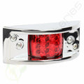 2X 5 Inch Red Side Signal Marker Turn Light for Pickup Truck