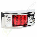 2X 5 Inch Red Side Signal Marker Turn Light for Pickup Truck