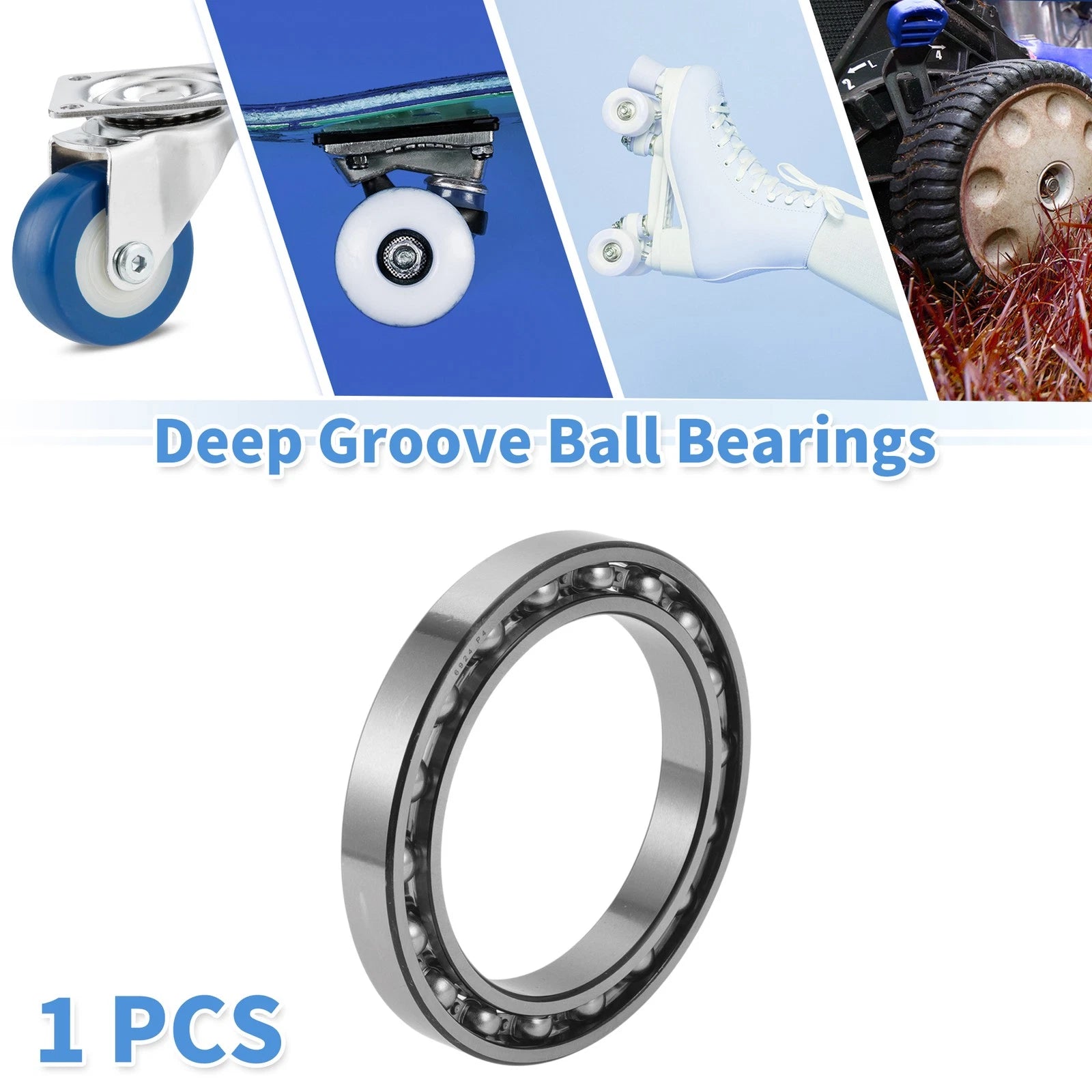 Deep Groove Ball Bearings 120x165x22mm for Scooter Skateboard (N/A)