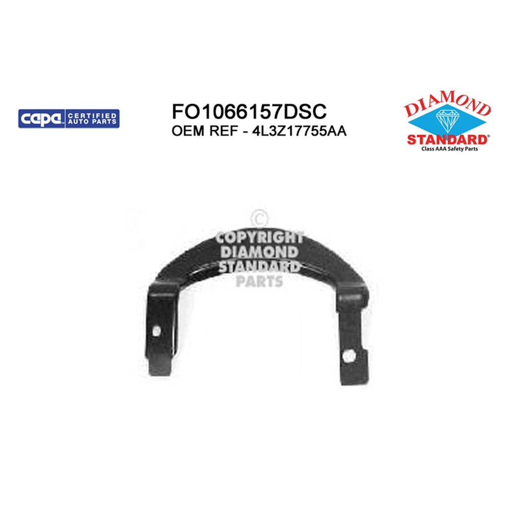 Replacement Steel Front Driver Side Outer Bumper Mounting Bracket for Toyota
