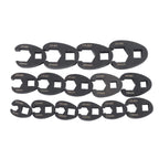15-Piece Crowfoot Flare Nut Wrench Set for Metric Nuts (8-24 mm)