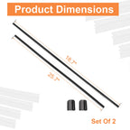 Set of 2 Front Windshield Wiper Blades for Volvo XC60 (2018–Present)