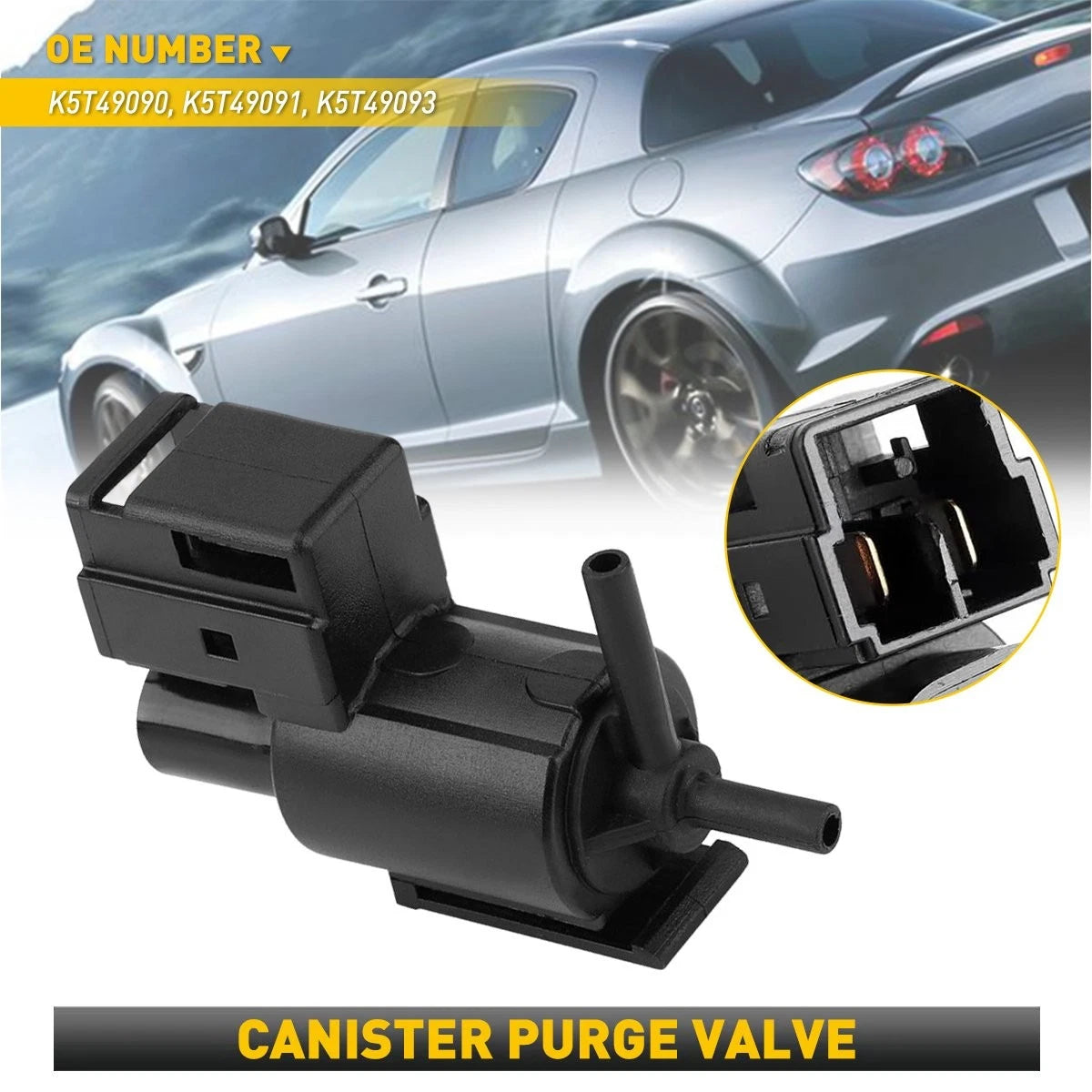 EGR Vacuum Switch Valve Solenoid for Mazda 626, Protege, RX-8 (2001–2008)