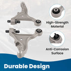 10pcs Front Lower Control Arms Sway Bar for Volvo S60 V70 (2001–2007)