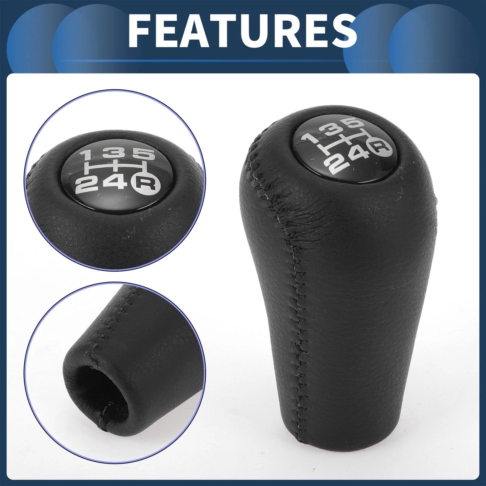 5 Speed Manual Gear Shift Knob for Toyota 4Runner (1993–2001) Plastic Leather