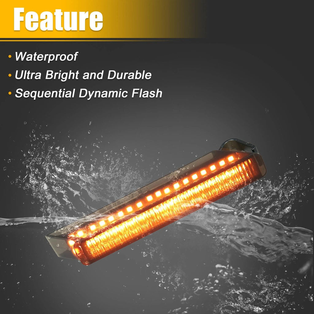 2X Turn Signal Lights for Ford F-150, Lincoln (2004–2008) 4L3Z-13B374AA Amber