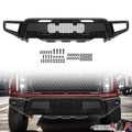 Steel Black Front Bumper Raptor Style for Ford F150 (2021–2024)
