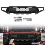 Steel Black Front Bumper Raptor Style for Ford F150 (2021–2024)