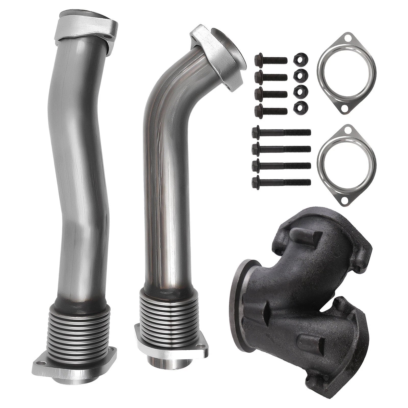 Turbo Diesel Exhaust Up Pipes & Gaskets for Ford F250 SuperDuty (1999–2003) F4TZ6K854C