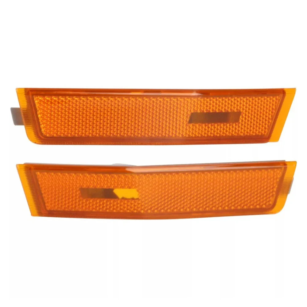 Amber Front Bumper Side Marker Light Shell for 07-10 Lincoln MKX (2007-2010)