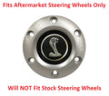Horn Button Brushed 6 Hole Steering Wheel for Shelby Cobra (1965–1965)