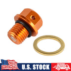 Magnetic Oil Drain Plug M12x1.5 for KTM 125 250 350 450SXF XCF SX (2000–2023)