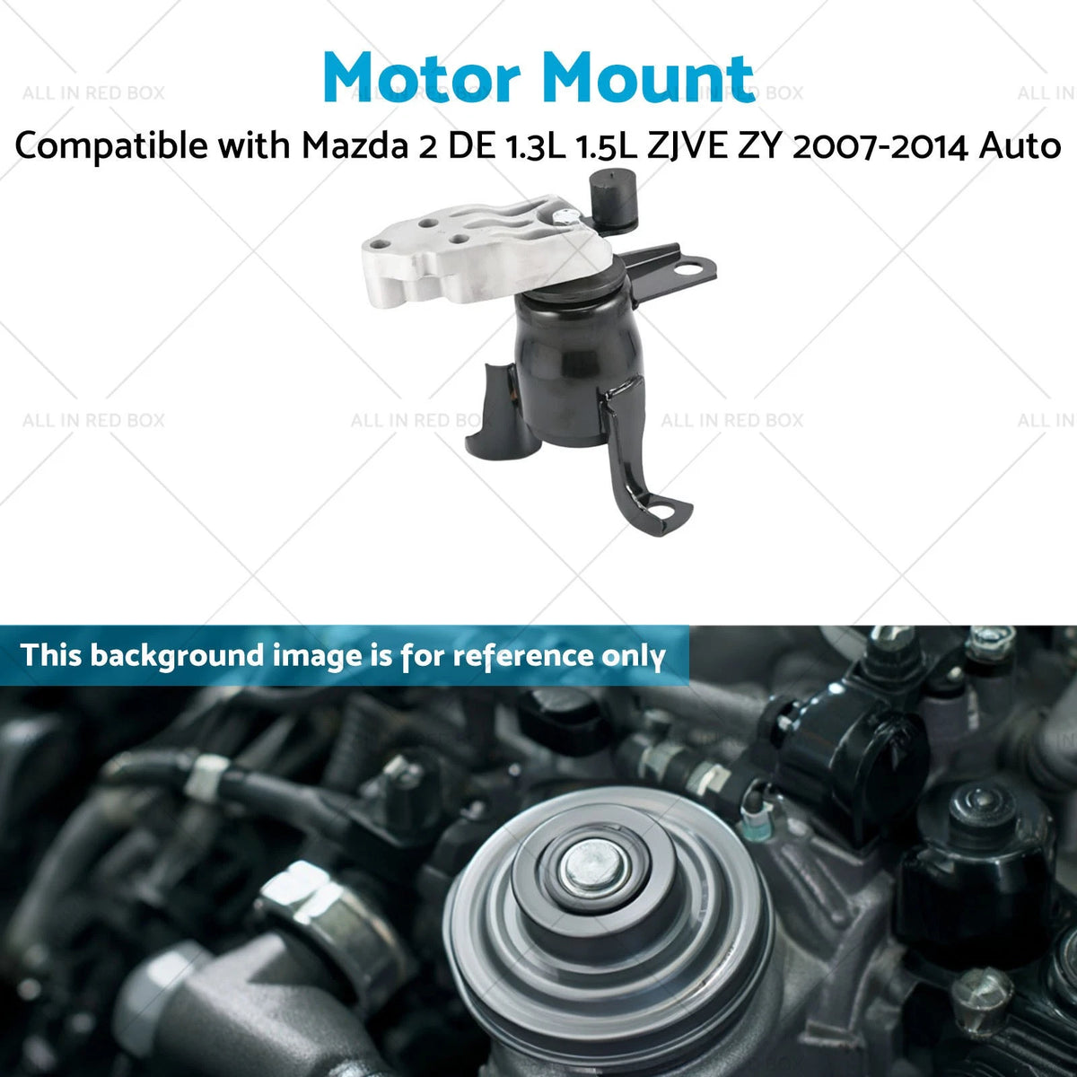 Right Driver Side Motor Mount for Mazda 2 (2007–2014) ZJVE ZY
