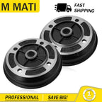 2X Rear Brake Drum for Kawasaki Mule KAF540 KAF620 KAF950 (1990–2001) 41038-1226