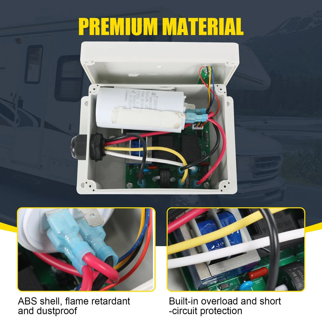 AC Capacitor Soft Start Control Kit for Coleman Mach RV