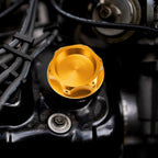 Gold Tone Gas Engine Oil Filler Cap for Subaru Impreza Outback Legacy (1993–2023)
