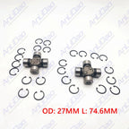 2Pcs U-Joint for Mercruiser Alpha 1 Gen 2 Bravo (865496A01, 865493A01)