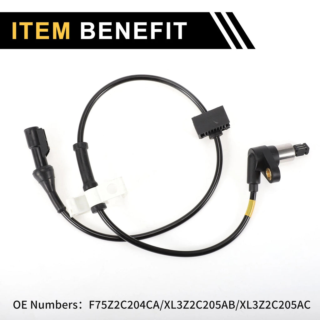 ABS Wheel Speed Sensor F75Z2C204CA/XL3Z2C205AB for Ford F-150 (1997–2003) Front Left