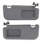 Front Sun Visors Set for Toyota Corolla (2009-2013) Gray