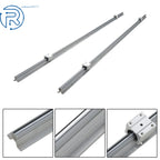 Set of 2 Linear Guide Rails with 4 Bearing Blocks for SBR16 (2000mm)