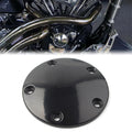 Black Timer Points Cover for Harley Twin Cam Softail Dyna (2000-2017)