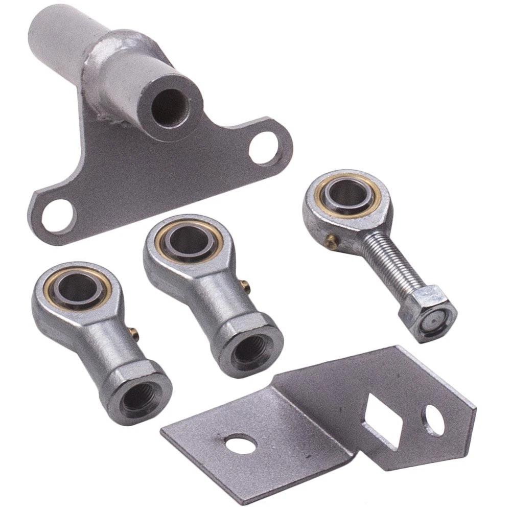 90 Degree Hanging Brake Pedal Brackets Box Kit for Ford Dodge (Universal)