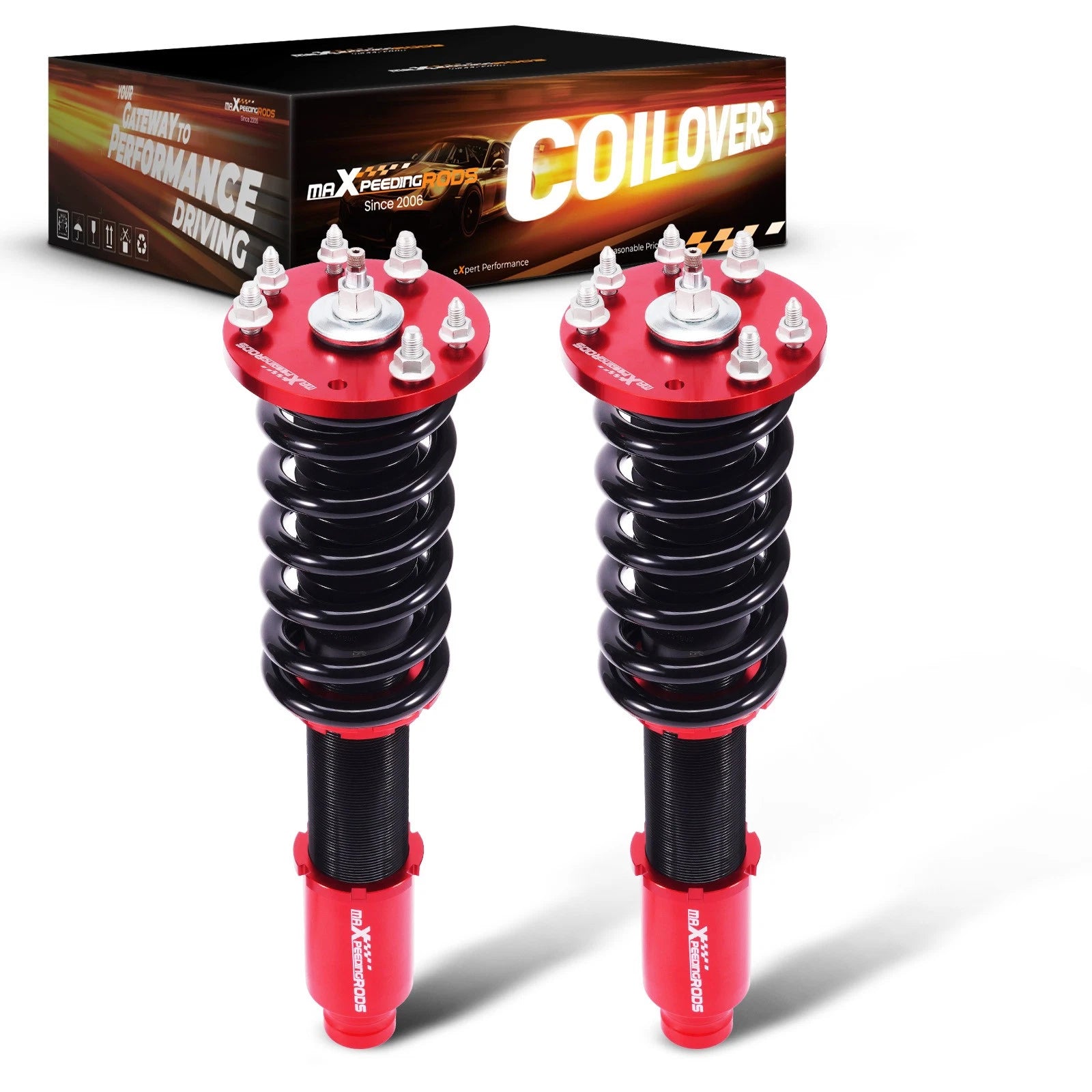 2X Coilover Kit for Honda Accord (2008–2012) 24 Way Damper
