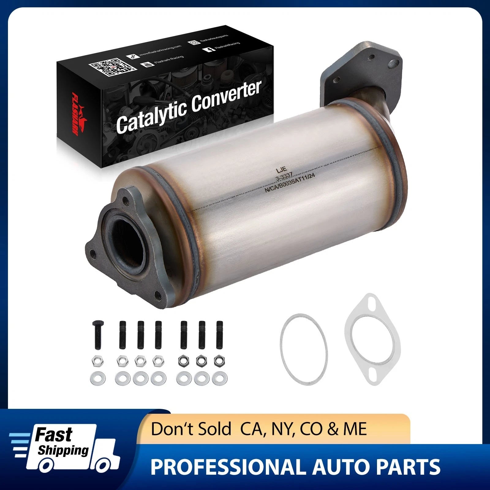 Front Catalytic Converter for Chevrolet Malibu Limited 2013–2016 2.5L