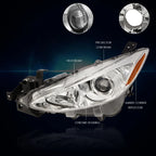 Projector Headlight for Mazda 3 (2014–2016) OE Replacement Chrome Housing