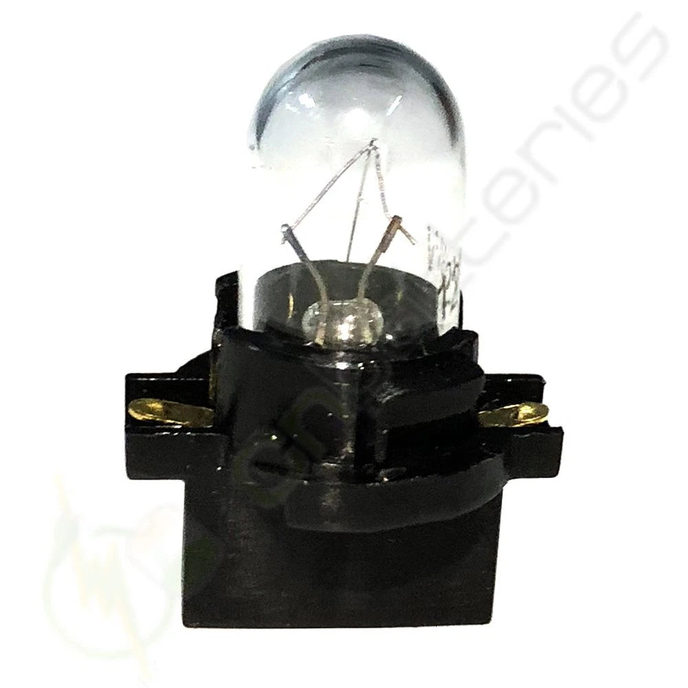 5Pcs T10 194 Halogen Bulbs + Sockets for Ford Instrument Light