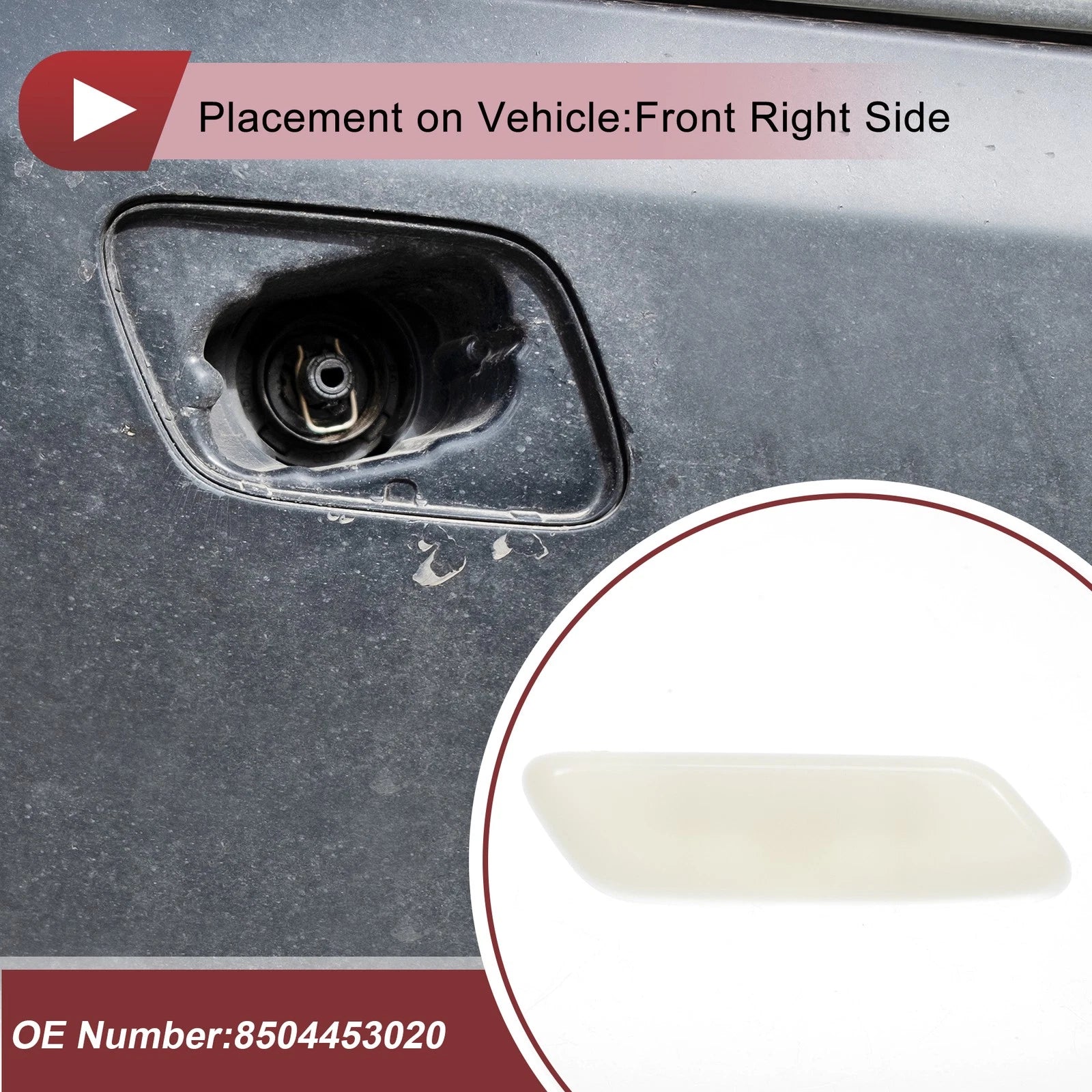 Front Right Washer Nozzle Cover Cap for Lexus IS250 (2009–2010)