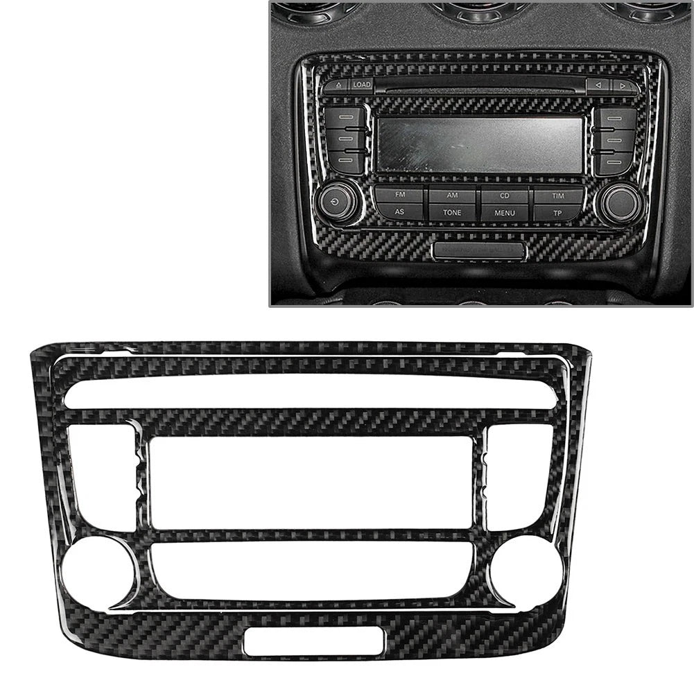 2X Air Condition CD Switch Control Panel Cover Trim for Audi TT TTS TTRS (2008–2014)
