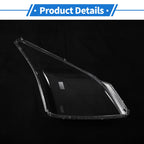 Headlight Lens Cover for Toyota Prado (2003–2009) PC Clear