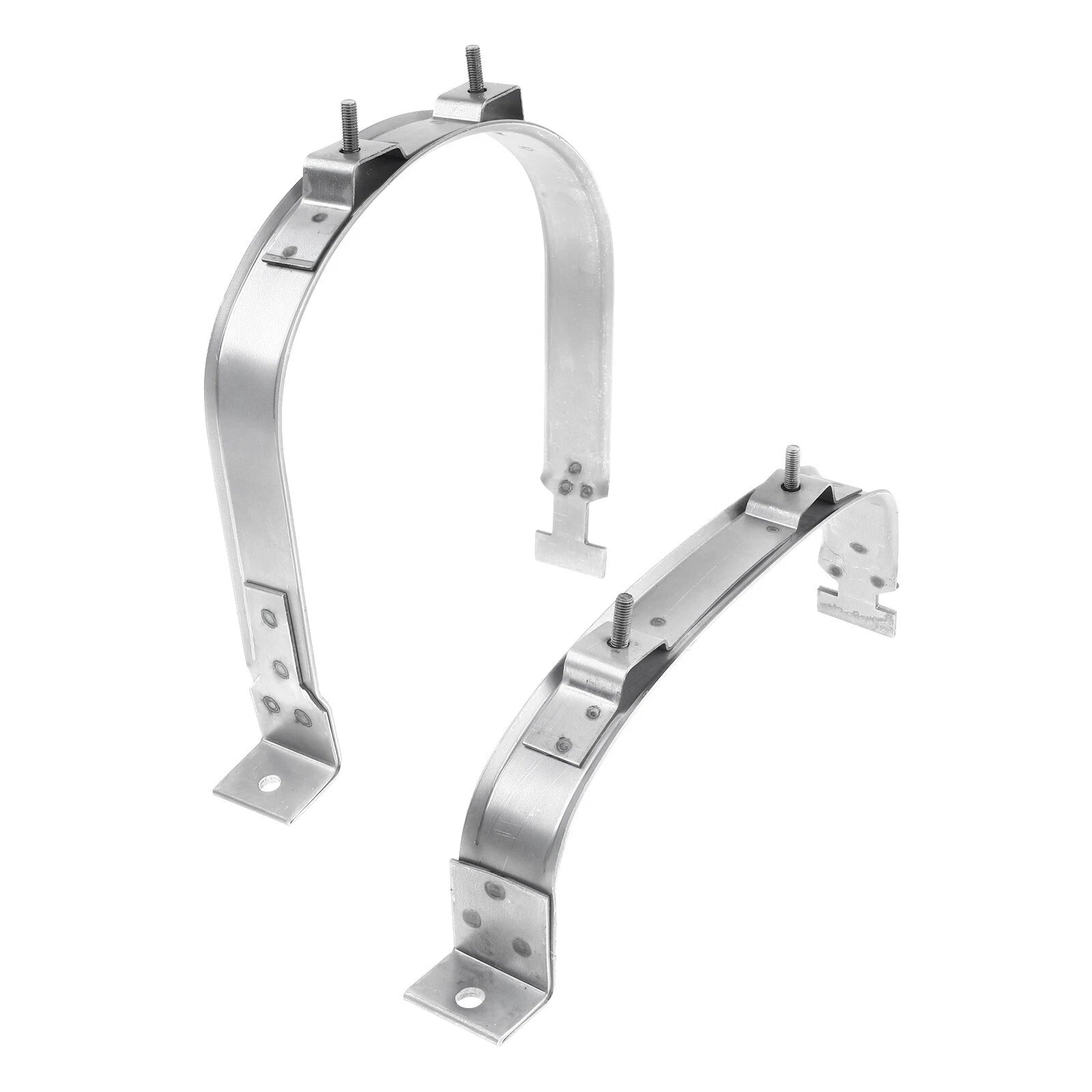2X Fuel Tank Strap with Skid Plate for Ford F-150 (2004–2008)
