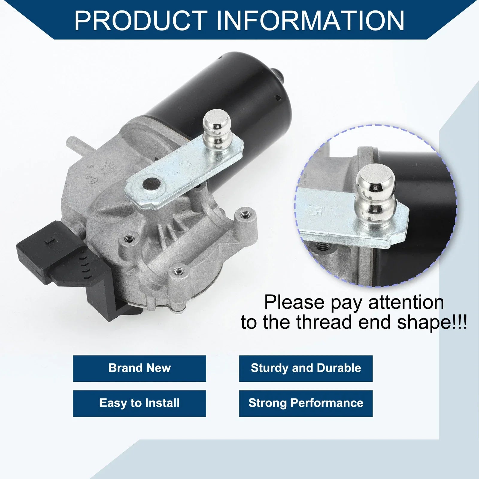 Windshield Wiper Motor for Mercedes-Benz A-Class (W169) 2004-2012