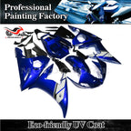 ABS Injection Fairing Kit for Yamaha YZF R6/R6S (2003–2009) Blue White