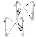 2X Front LH + RH Window Regulator for GMC Sierra 2500HD 3500HD (2001–2007)