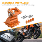 CNC Angle Adjustable GPS Phone Mount Bracket for Husqvarna Norden 901 (2022–2023)